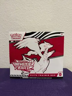Pokemon TCG: Scarlet & Violet White Flare ETB Elite Trainer Factory Sealed Box - Image 1