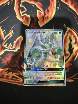 Pokemon Zygarde GX SV65/SV94 Hidden Fates: Shiny Vault Holo Near Mint Fast Ship - Image 1