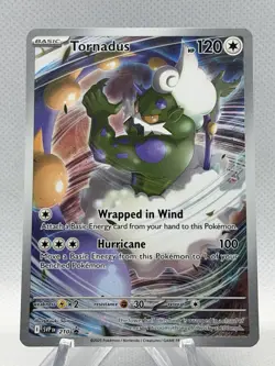Pokemon TCG Tornadus 210 White Flare Black Star Promo Illustration Holo - Image 1