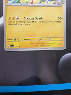 2025 Pokemon World Championships Pikachu Black Star Promo #225 - Image 3