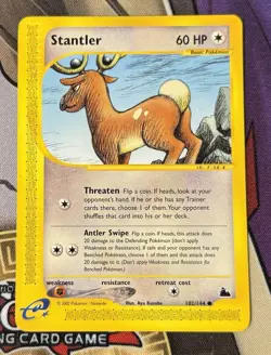Stantler - Skyridge 102/144 - Non Holo - Pokemon TCG - LP - Image 1