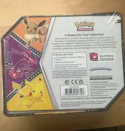 Pokemon 2020 V POWER TINS - Eternatus V - Sealed - Image 2