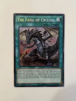 The Fang of Critias DRL2-EN006 Dragons of Legend 2 1st Edition - Image 1