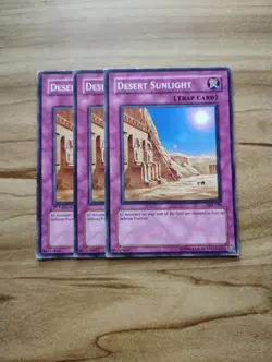 Yu-Gi-Oh! - Desert Sunlight 3X - Full Playset - Image 1