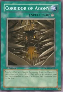 4x Near Mint Corridor of Agony - TSHD-EN062 - Common - 1st Edition - YuGiOh - Image 1