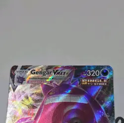 Gengar VMAX 157/264 Fusion Strike Full Art Ultra Rare Holo Pokemon Card - Image 4