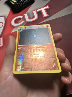 LUCARIO 80/113 Legendary Treasures REVERSE HOLO RH rare Pokemon TCG card NM - Image 2
