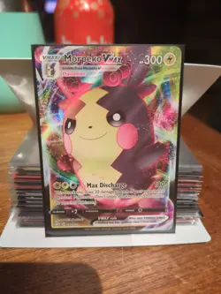 Pokemon TCG Morpeko VMAX Shining Fates Holo Ultra Rare Card 038/072 - Image 2