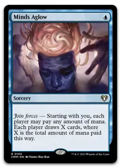 x2 copies Minds Aglow #105 (NM) Commander Masters CMM Magic MTG pack fresh - Image 1