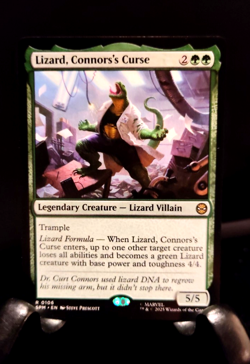 Lizard, Connors's Curse NM MTG - Image 1