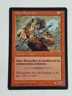 MTG Ogre Berserker (Portal II/Red/C) - BGM - Image 1