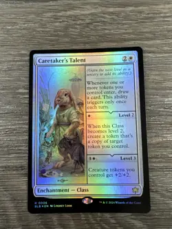Caretaker's Talent - [Foil] #6 Rare NM/MINT Bloomburrow MTG - Image 1