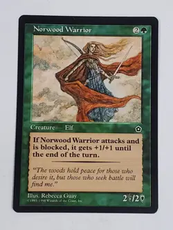 MTG Norwood Warrior (Portal II/Green/C) - BGM - Image 1