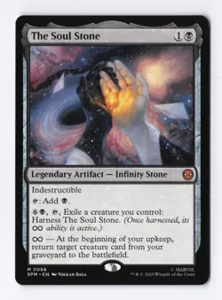 The Soul Stone 0066 (M) MTG Marvel's Spider-Man (SPM) - Image 1
