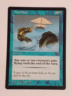 MTG Wind Sail (Portal II/Blue/C) - BGM - Image 1