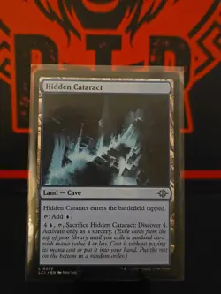 Hidden Cataract mtg the Lost Caverns of Ixalan NM - Image 1