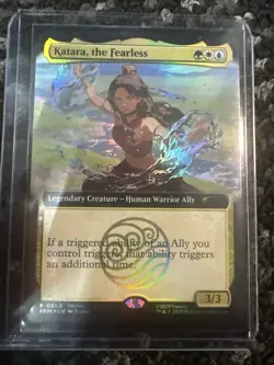 Katara The Fearless MtG SDCC 2025 Promo Card - Image 1