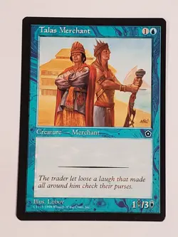 MTG Talas Merchant (Portal II/Blue/C) - BGM - Image 1