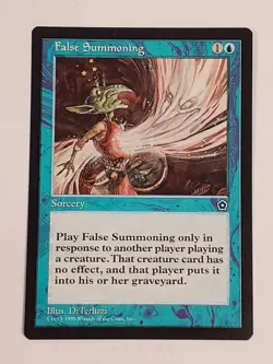 MTG False Summoning (Portal II/Blue/C) - BGM - Image 1