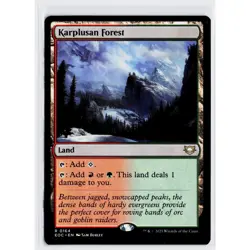 KARPLUSAN FOREST #164 MTG COMMANDER: EDGE OF ETERNITIES - Image 1