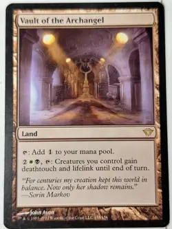 Vault of the Archangel - Dark Ascension - Magic the Gathering MTG Nice! - Image 1