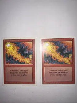 MTG * X1 Red Elemental Blast X1 LP Revised Edition Regular SellbyCyn - Image 1