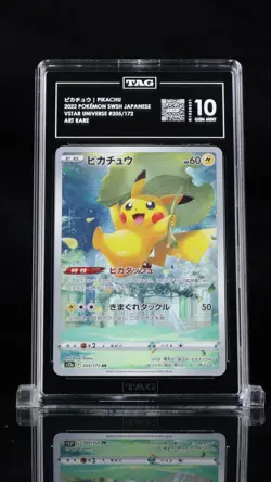 2022 Pokemon Japanese VSTAR Universe Pikachu Art Rare 205 TAG 10 Gem Mint - Image 1