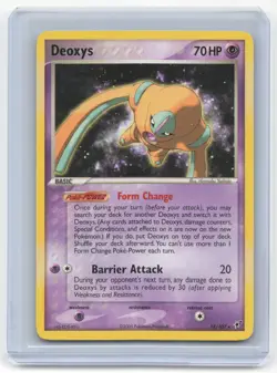 2005 Pokemon Deoxys EX Deoxys #18/107 Near Mint - Image 1