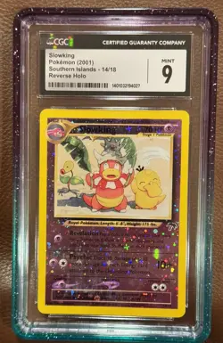 2001 Pokemon Southern Islands Slowking 14/18 Reverse Holo Promo CHC 9 - Image 1