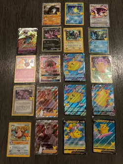 2021 Pokemon Celebrations Lot of 19 Cards Pikachu, Cleffa, Magikarp & More - Image 1