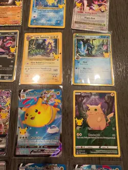 2021 Pokemon Celebrations Lot of 19 Cards Pikachu, Cleffa, Magikarp & More - Image 4