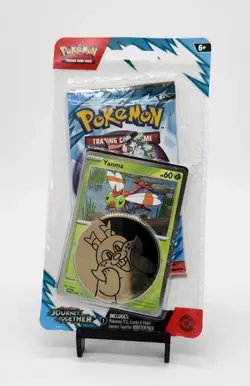 1 Pokemon TCG Journey Together Yanma Booster Checklane Blister Pack - Image 1