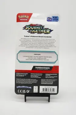 1 Pokemon TCG Journey Together Yanma Booster Checklane Blister Pack - Image 2