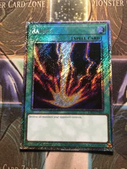 *** RAIGEKI *** 1ST EDITION PLATINUM SECRET RARE RA03-EN083 YUGIOH! - Image 1