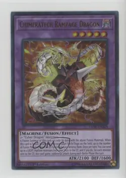 Chimeratech Rampage Dragon (UR) 1st Ed. YuGiOh Legendary Decks #LEDD-ENB29 - Image 1