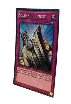 YuGiOh Solemn Judgment LCYW-EN152 Secret Rare 1st Edition - Excellent - Image 3