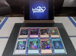 DOOD 1st Edition Secret Rare Uncut Sheet 1 - Yugioh Konami Official - Image 1