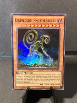 Yugioh Earthbound Immortal Cusillu ANPR-EN016 Ultra Rare 1st Ed - Image 1