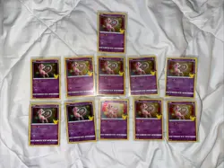 Pokemon Mew TCG Holo Rare Card Celebrations 011/025 LP/NM Condition Lot Of 11 - Image 1