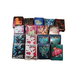 Lot of 17 Official Pokemon TCG Card Sleeve Packs - Various Designs - Image 2
