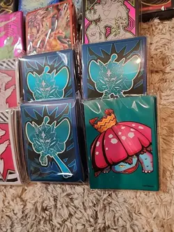 Lot of 17 Official Pokemon TCG Card Sleeve Packs - Various Designs - Image 3