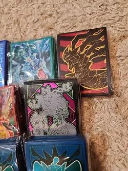 Lot of 17 Official Pokemon TCG Card Sleeve Packs - Various Designs - Image 5