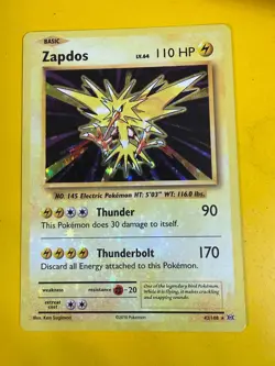 DA101285 Pokemon Card Zapdos 42/108 Evolutions Holo - Image 1