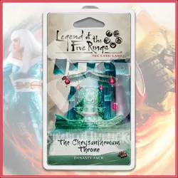 LEGEND OF THE FIVE RINGS CARD GAME: The Chrysanthemum Throne Dynasty Pack - Image 1