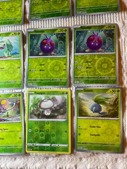 Pokemon Card Lot - All Grass Type - 130 - uncommons, holo, rare, promo, rev holo - Image 4