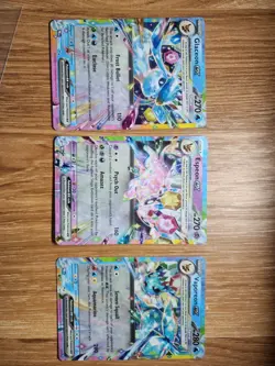 Lot Of 3 Prismatic Evolutions Double Rare Cards English Near Mint SEE PHOTOS - Image 1