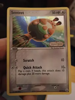 Pokemon Cards Ex Legend Maker Sentret 62/92 & Furret 33/92 Reverse Holo Stamped - Image 2