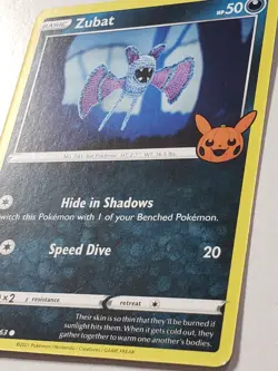 Zubat 089/163 NM - Trick Trade Battle Styles Pokemon Card - Asako Ito Crocheted - Image 2