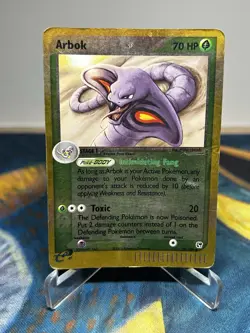 Arbok 29/100 EX Sandstorm Reverse Holo E Series Pokemon Card HP - Image 1