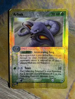 Arbok 29/100 EX Sandstorm Reverse Holo E Series Pokemon Card HP - Image 2